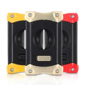 Luxury Double Blade Engraved Plastic House Stainless Steel V Cut Cigar Cutter