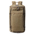 Luxury Large Leather Travel Bucket Logo Gym Changing Girl Women Men Canvas Backpack