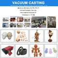 Custom Made Rapid Prototype Plastic Resin  BJD Dolls Vacuum Casting Manufacturer