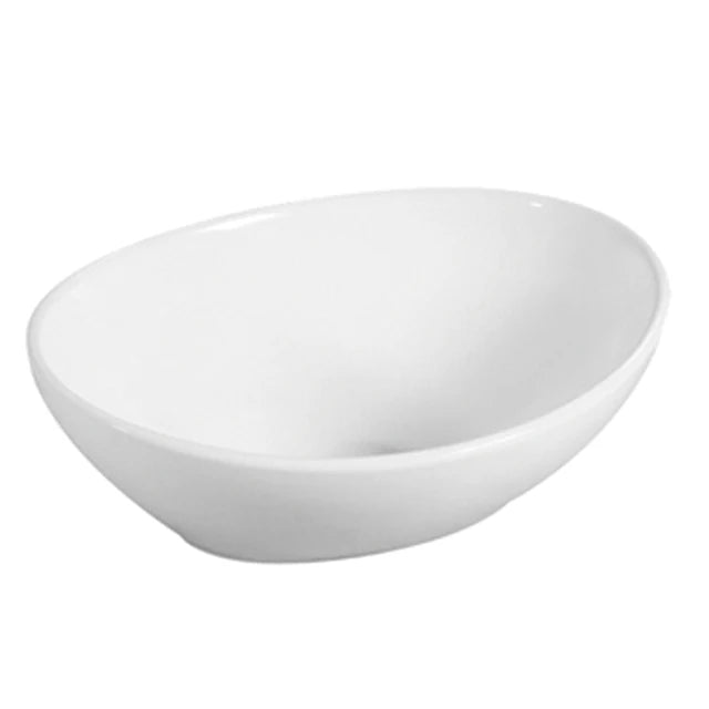 Decoration Above Counter Art Basin Slim Edge Bathroom Sink Ceramic Round Wash Basin