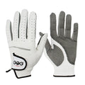 Golf Gloves Men Left/Right Hand Soft Breathable Sheepskin Genuine Leather With Anti-Slip Granules Men Golf Gloves Custom Logo