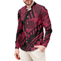 New Arrivals Hawaiian Men's Shirts Polynesian Traditional Tribal Print Full Sleeve Customized Plus Size Breathable Summer Shirts