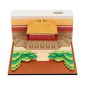 3D Memo Pad Paper Temple  Legend of The Tang Empire   Architectural Model New Arrival Souvenirs Gift Promotional