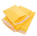 Natural Padded Roll Kraft Waterproof Self-adhesive Bubble Mailer Envelope for Courier Use