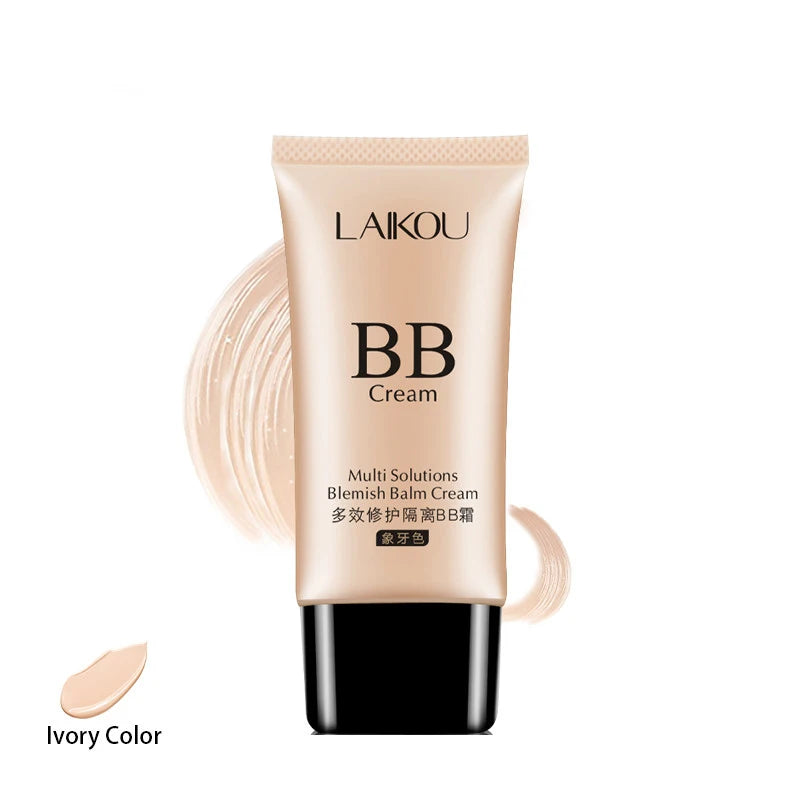 LAIKOU Private Label 50g Tube Natural Color BB Cream Moisturizing Makeup with Whitening Feature Free Shipping Drop Shipping K1