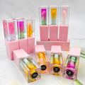 Vegan Pink Plumped Lipgloss Lip Oil for Dry Lips Moisturizing Lip Plumper Oil