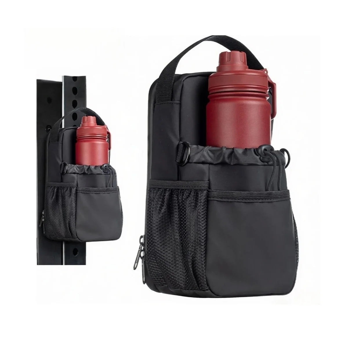 2026 New Magnetic Gym Bag for Men and Women Sling Bottle with Magnetic Attachment Bag for Travel Sports Work Fitness