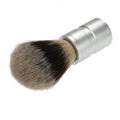 Zinc Alloy Metal Handle Shaving Brush Professional Hair Salon Tool with Nylon Hair for Barber Use Men Brush