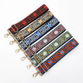 Deepeel BF197 5cm Purse Accessories Embroidered Jacquard Bag Strap Wide Handbag Straps