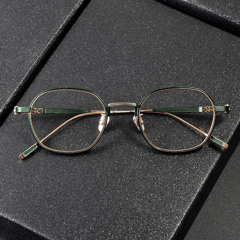 BANKSIDE Wholesale Hot Sale Retro Titanium Glasses Men Eyeglasses Optical Frame New Arrival Fashion Luxury Glasses