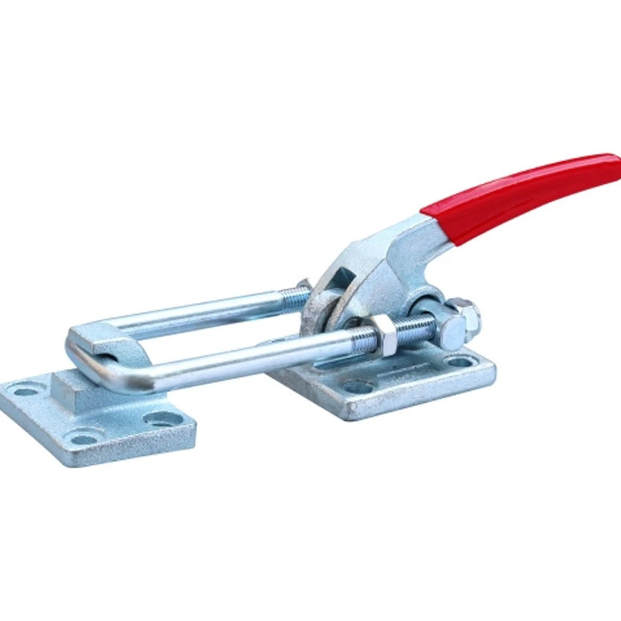 GH-40380 Heavy-Duty Adjustable Metal Toggle Latch Inch-Measurement System Toggle Camp Cabinet Latch Clamp Action