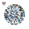 Loose Moissanite Stone Round Cut Shape White Color VVS1 3mm to 18mm China Gemstone Supply Factory Wholesale