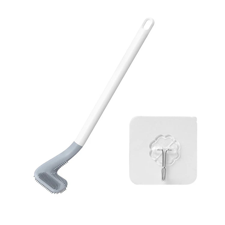 Unique Home Use Golf Toilet Brush Long Handle Silicone Toilet Brush Wall Mounted Cleaning Brush