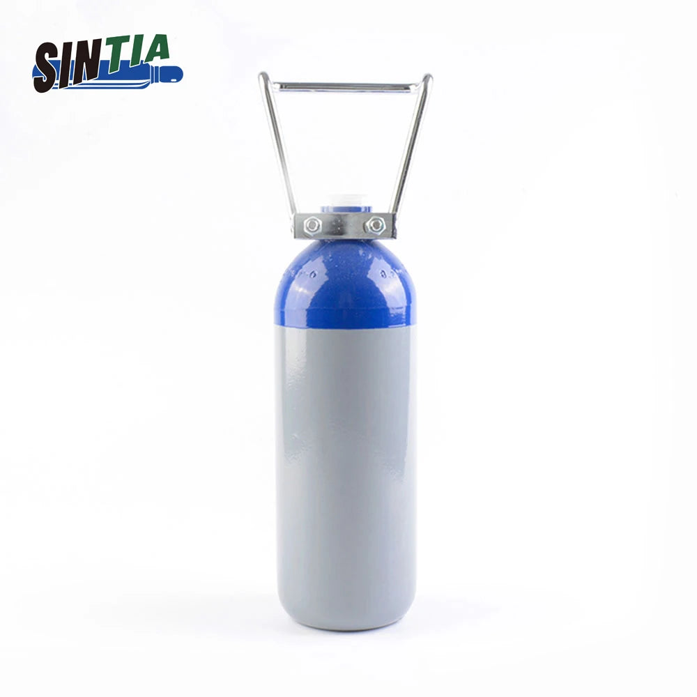 TPED ISO Professional Supply Stable Material 2KG 2.7L 150bar 200bar Gas Cylinder Manufacturer with Handle