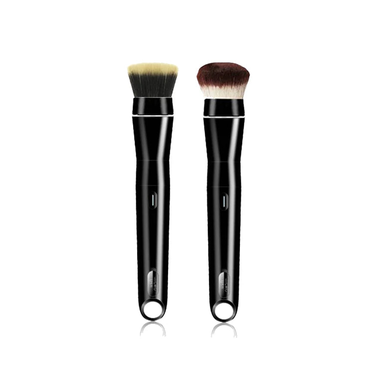 2-in-1 Automatic Rotating Rechargeable Electric Makeup Brush Beauty Facial Tool for Face Use