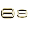 Zinc Alloy Leather Belt Buckle Hardware Gold Plated Dog Collar Slider Hooks Adjustable Buckle for Mini Bags