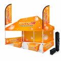 Promotion 10x20ft 3x6m Custom Printed Advertising Canopy Tent Waterproof Outdoor Indoor Folding Event Trade Show Gazebo Marquee