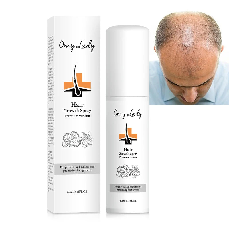 Sample OMY LADY Dropshipping Private Labeling Super September Hair Growth Spray OEM Hair Growth Oil Products