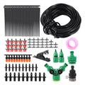 5/10/15/20/25m Garden Farm Planting Automatic Self Drip Irrigation Set 4/7mm Hose Watering System