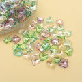Acrylic Petals Translucent Colored Lotus Leaf Flower Piece Head Flower for Hair Accessories Diy Beads Scattered Beads Wholesale