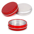 30ml Round Cream Jars Custom ALuminum Jars Large Round Metal Tins Round Cosmetic ALuminum Jar Metal Round Candy Tins