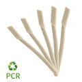 Eco-friendly PCR Material Dermaplaning Tool for Women with Stainless Steel Single Blade Trimmer