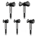 DZ 5pcs Large Size 1-3/16Inch to 2-3/8Inch Carbide Tipped Forstner Drill Bit for Wood
