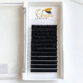 Eyelash Extension Easy Fan Lashes 0.05 Easy Fanning Blooming Lashes Hand Made Customized Paypal Synthetic Hair Natural Black