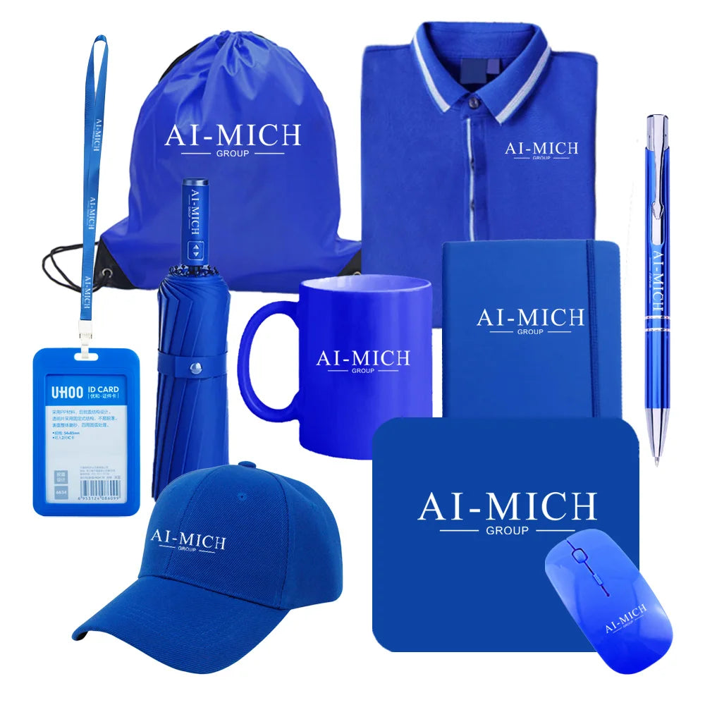 AI-MICH Personality Customized LOGO Gift Set Marketing Material Promotional Branded Merchandise Office Gift Set