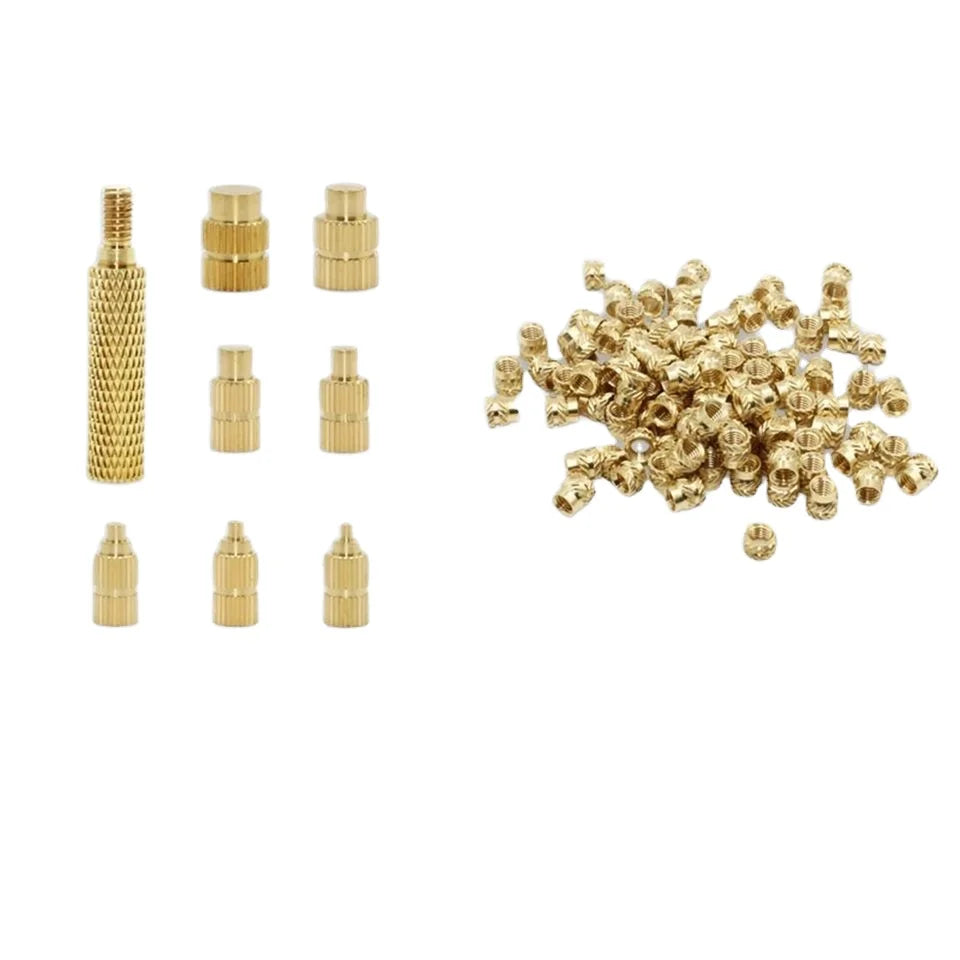 Heat-Set Insert Tips for Threaded Inserts M2 M2.5 M3 M4 M5 M6 M8 Soldering Iron Tips