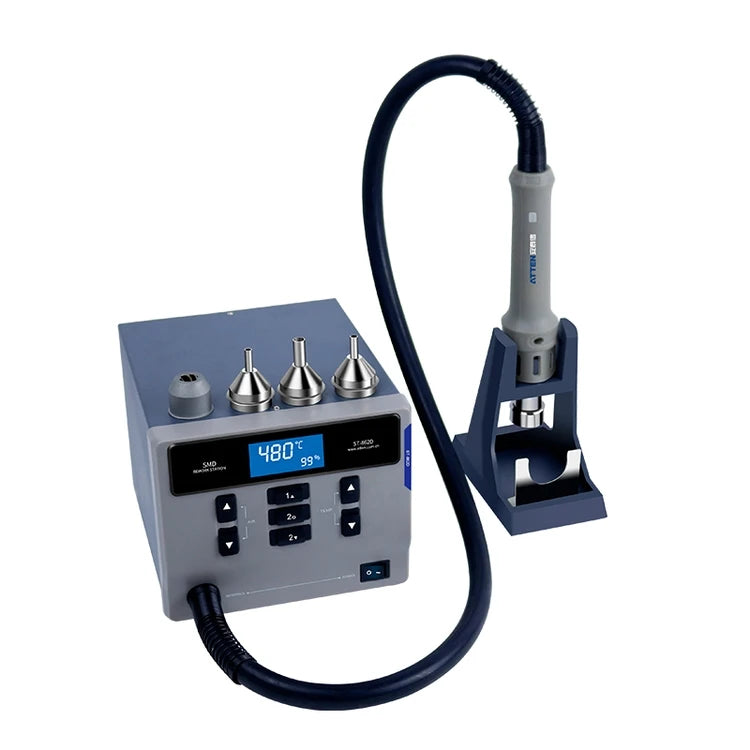 ATTEN ST862D Hot Air Rework Station Similar 861DW Hot Air Rework Station Welding Manipulator Mobile Phone Repair 4pcs