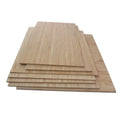 1mm 2mm 3mm Bamboo Veneer Laminated Plywood for Laser Cutting Artwork Business Cards Furniture Hotel Decoration First-Class