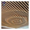 Aluminum Baffle Metal Ceiling False Ceiling Interior Decoration Design Suspended Wavy Ceiling