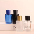 Cosmetic Package Ready Goods 50ml Empty Round Fine Mist Glass Spray Frosted clear Perfume Bottle