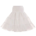 Cheap 50s Vintage 65cm Rockabilly Colorful Tutu Women Petticoat Underskirt HOLL-002