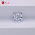 Wholesale Loose 5a+ Cz White Color Custom square Crushed Ice Cut Cubic Zirconia