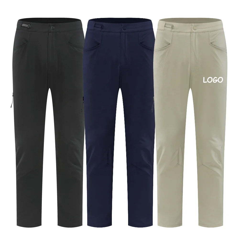 Men's Sweatpants Outdoor Hiking Casual Straight Pants Custom Logo Sweat Jogger Track Trouser Joggers Pant for Men