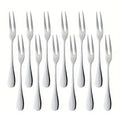 Wholesale Custom Logo Engraved Dessert Cake Fruit Fork Stainless Steel