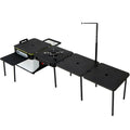 JWQ-007 High Quality Outdoor Portable Camping Kitchen Box Foldable Mobile Picnic Table Box Multifunctional Set