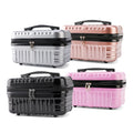 ABS Suitcases Plastic Luggage Travel Cosmetic Bag Small Storage Box Cosmetic case Portable Handbag MegaBDM