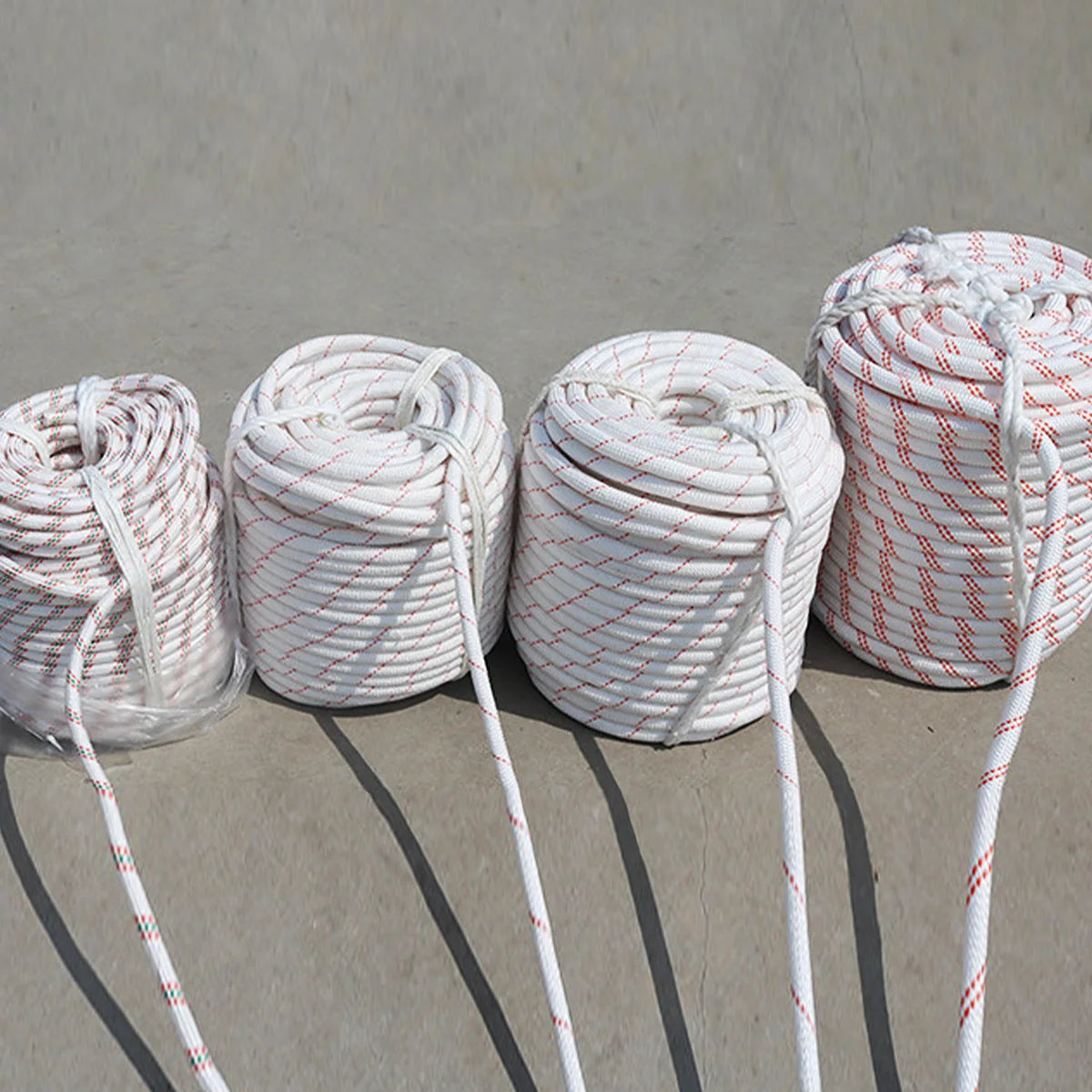 Rope Suppliers Double Solid Braided Polyester Mooring Ropes Dock Line Boat Rope