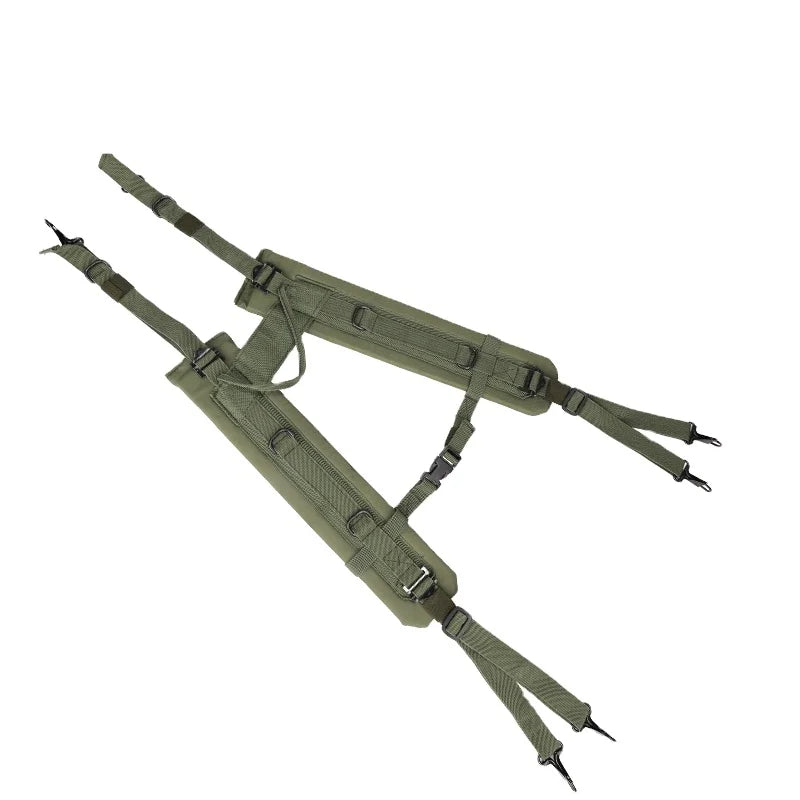 Replacement Accessories Olive Green Adjustable Trekking Backpack Padded Shoulder Strap