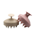 Ionic Manual Silicone Hair Scalp Massager Shampoo Brush Wheat Straw Hair Growth Brush