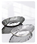 Wholesale Luxury Small Fruit Salad Plate Set Cute Glass Charger with Dry Fruits Dishes & Plates