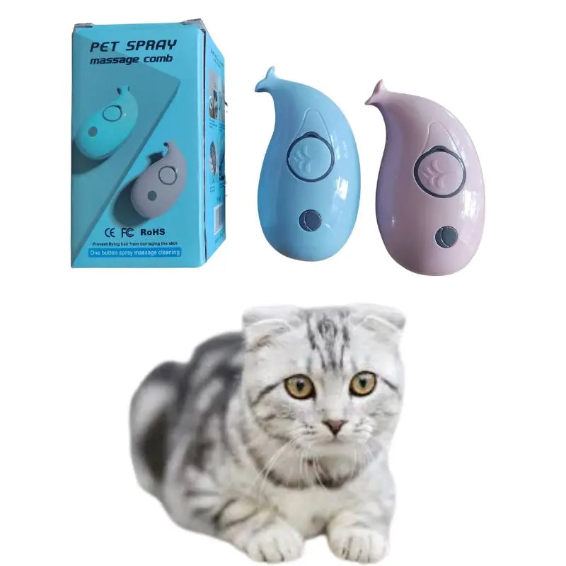 Gentle and Effective Cat Fur Care Pet Hair Cleaner Grooming Steamer: the Best Steam Brushes