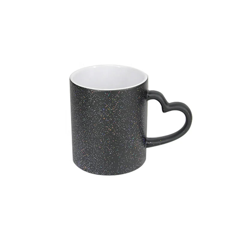350ml Sublimation Luxury Ceramic Coffee Cup Novelty Gift Set for Couples Valentine's Day Business Gifts Microwave Dishwasher