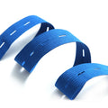 Navy Blue White Black Woven Button Hole Elastic Band 20mm Adjustable with Embroidered Technique