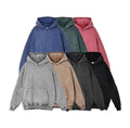 EH-026 Low MOQ OEM Thick Winter Oversized Unisex Acid Wash Hoodie Sweatshirt Jumper Oversized Men's Hoodie
