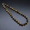 Natural Round Red Agate Stone Beaded Woven Knotted Choker Necklaces Crystal Quartz Fashion Jewelry for Men Women