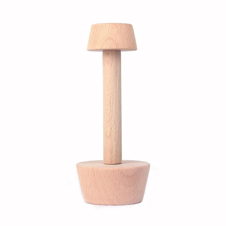 Wooden Egg Tart Tamper Mold Diy Cake Pastry Tamper Pusher Kitchen Baking Tools Hammer Mallet Craft